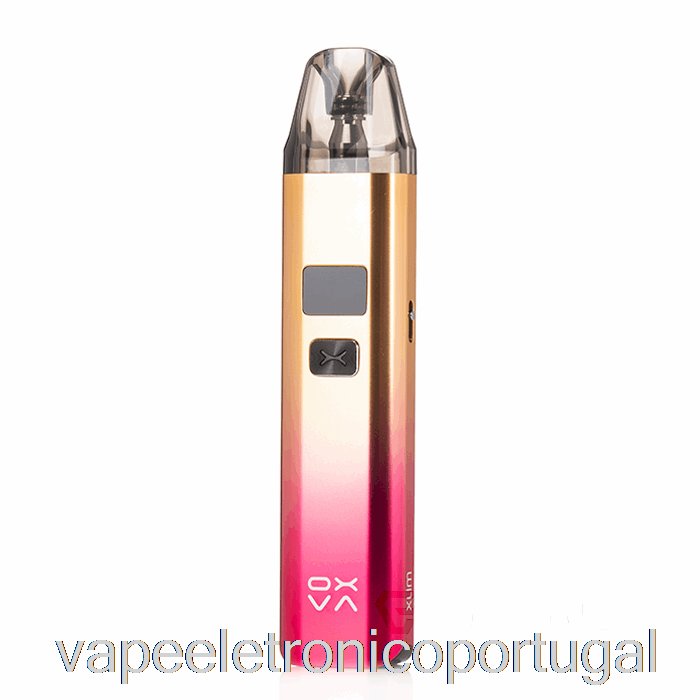 Vape Eletrônico Oxva Xlim V2 25w Pod System Ouro Brilhante Rosa